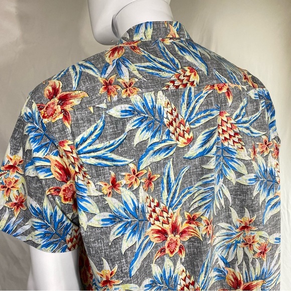 George Men’s Slim Fit Hawaiian Vacation Button Down - Picture 4 of 7